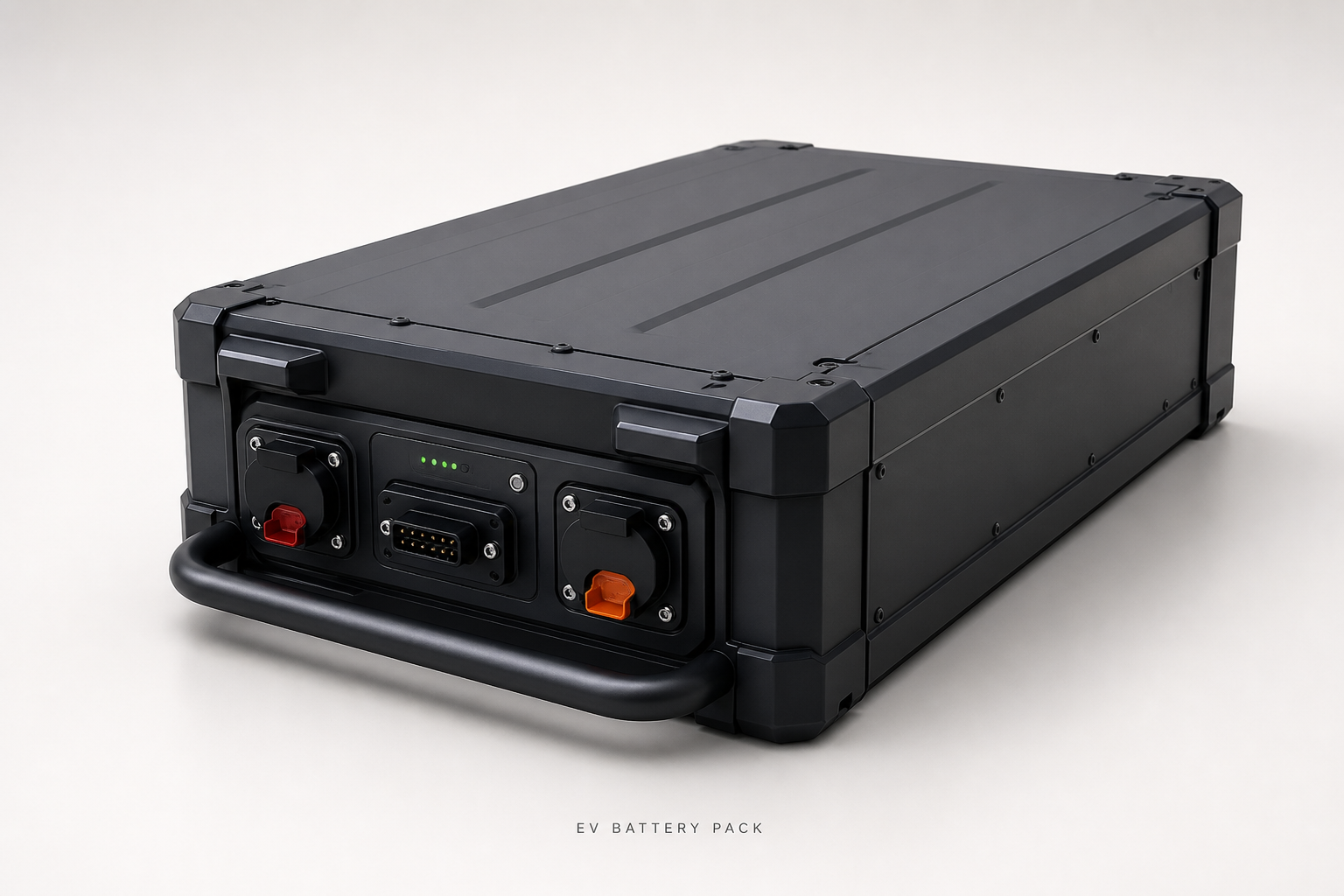 Unbranded electric mobility battery pack illustration