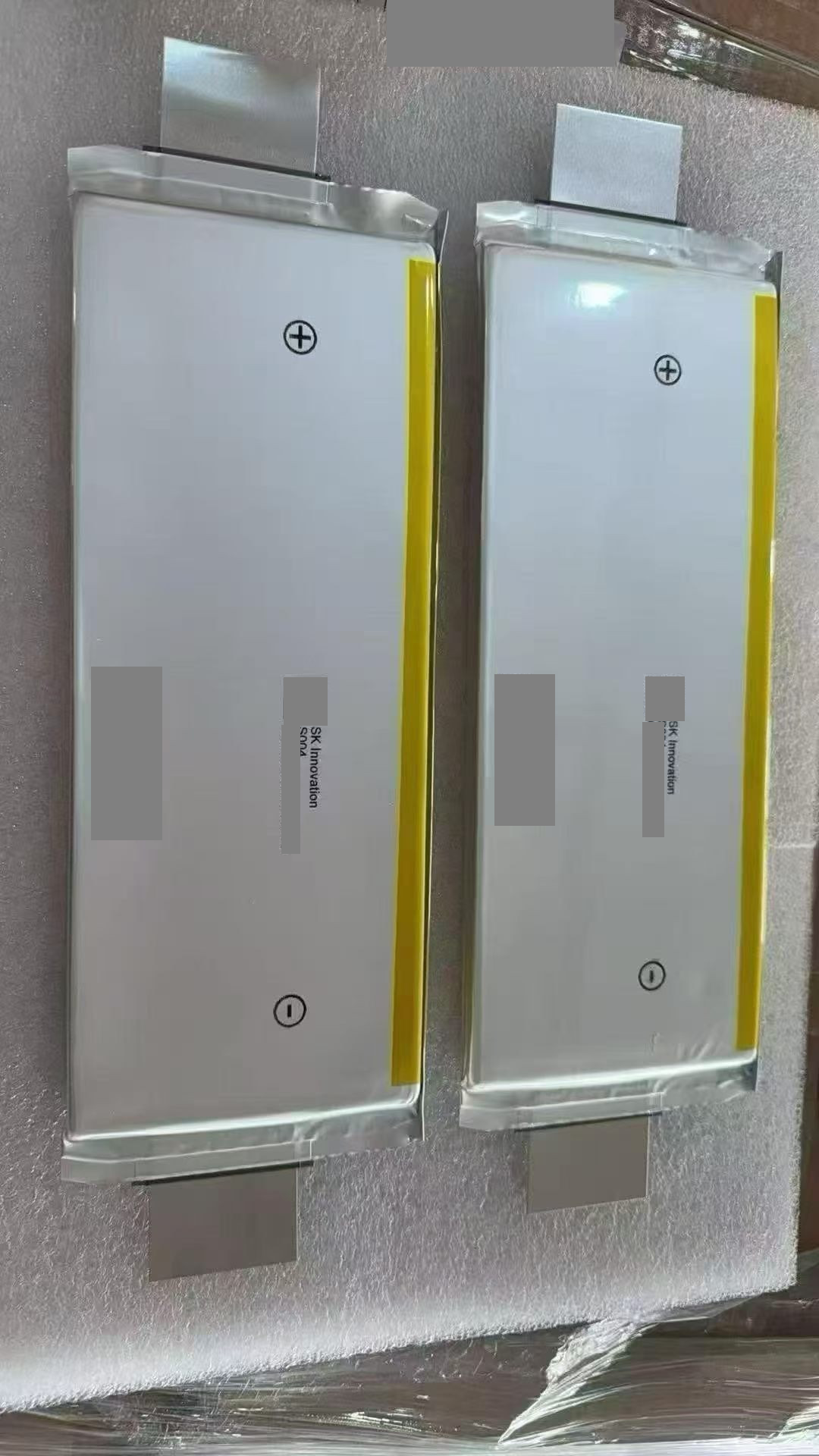 SK 66.5Ah additional customer-supplied photograph; tracking marks masked.