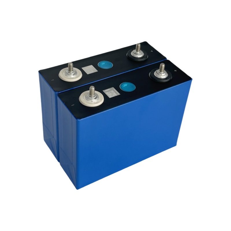 LF100LA supplier reference: three-quarter photograph of two short/wide cells.